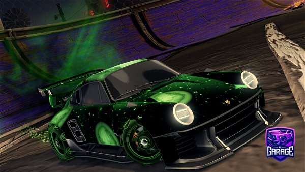 A Rocket League car design from -V3N0M-