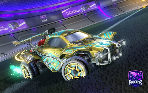 A Rocket League car design from SirDuck510