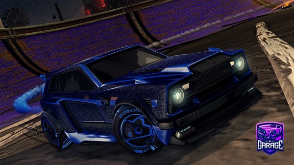 A Rocket League car design from -V3N0M-