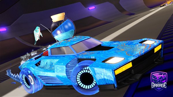 A Rocket League car design from Misha76_