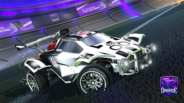 A Rocket League car design from bendyrhino