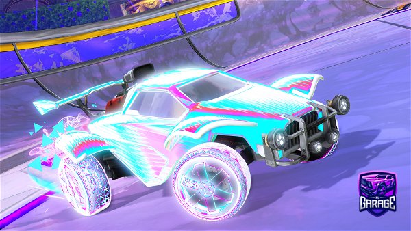 A Rocket League car design from bendyrhino