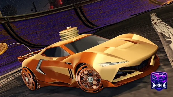 A Rocket League car design from Misha76_