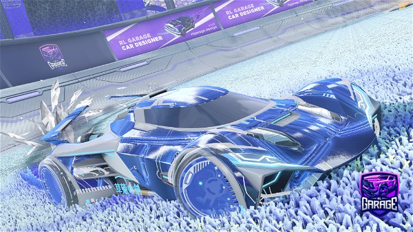 A Rocket League car design from est-oc31