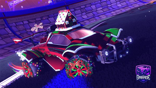 A Rocket League car design from -V3N0M-