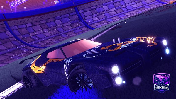 A Rocket League car design from bendyrhino