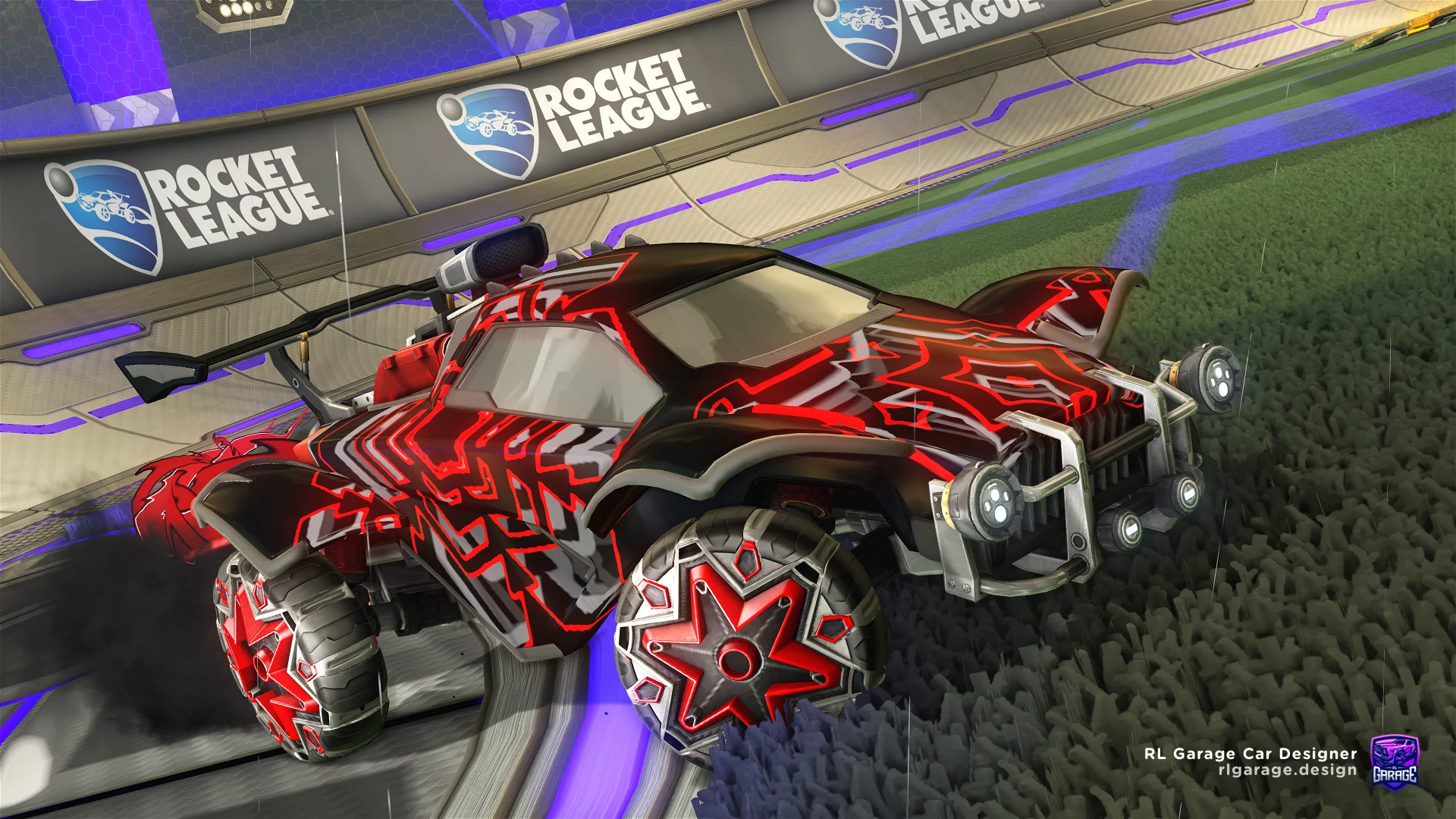 A Rocket League car design by Raiyu