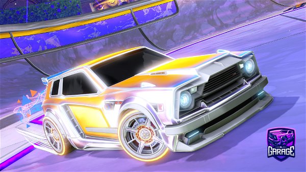 A Rocket League car design from bendyrhino