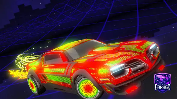 A Rocket League car design from Misha76_