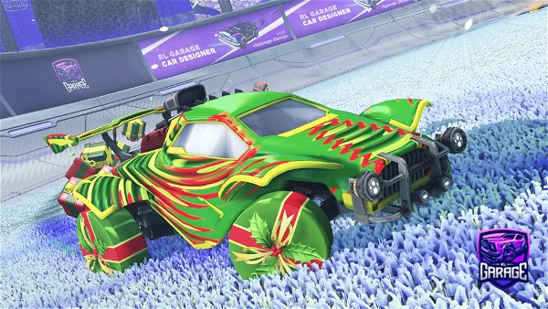 A Rocket League car design from Misha76_