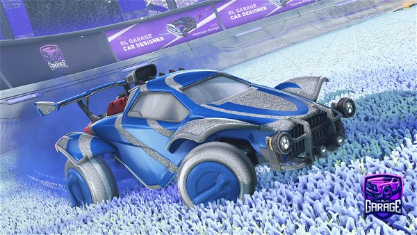 A Rocket League car design from est-oc31