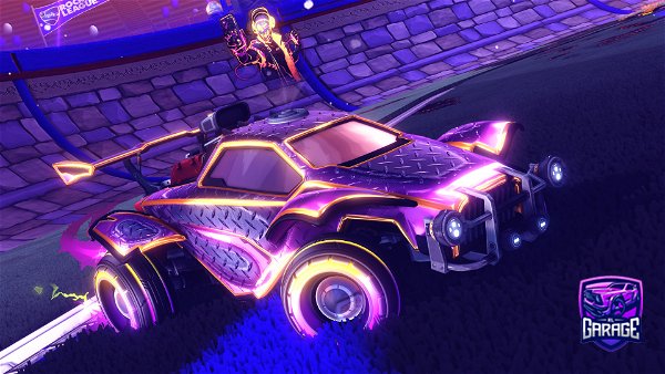 A Rocket League car design from Raiyu