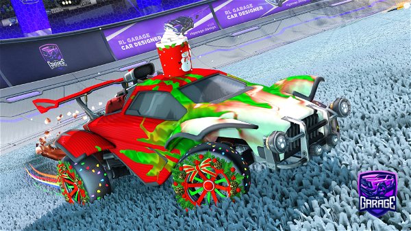 A Rocket League car design from est-oc31