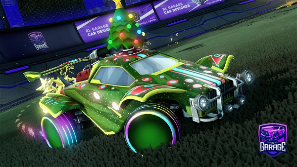 A Rocket League car design from -V3N0M-