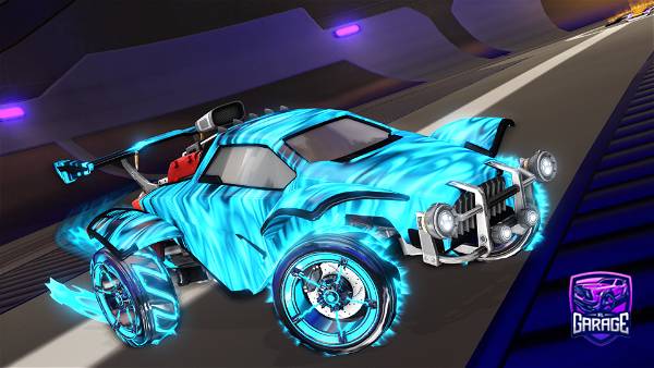 A Rocket League car design from Misha76_