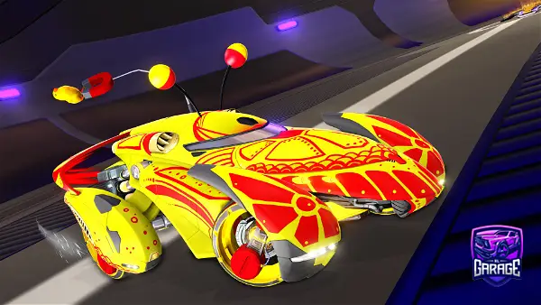 A Rocket League car design from Misha76_