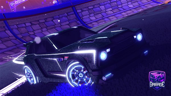 A Rocket League car design from -V3N0M-