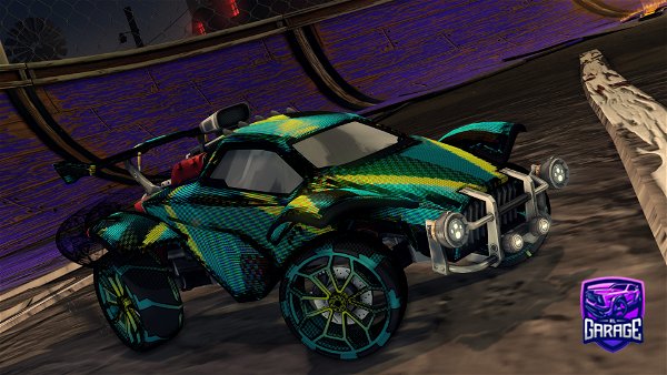 A Rocket League car design from Misha76_