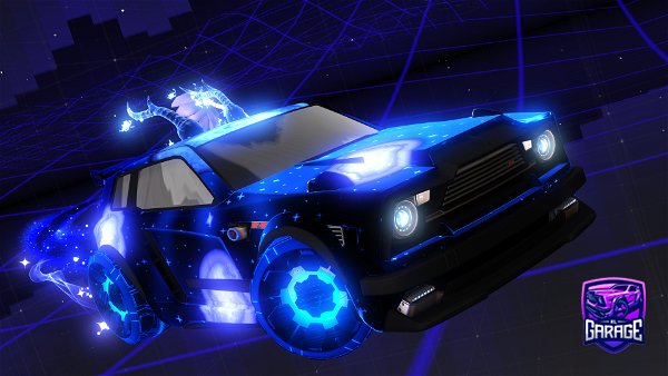 A Rocket League car design from -V3N0M-