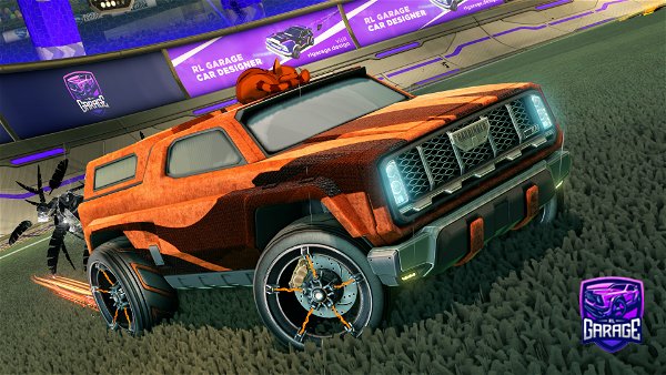 A Rocket League car design from abspielen