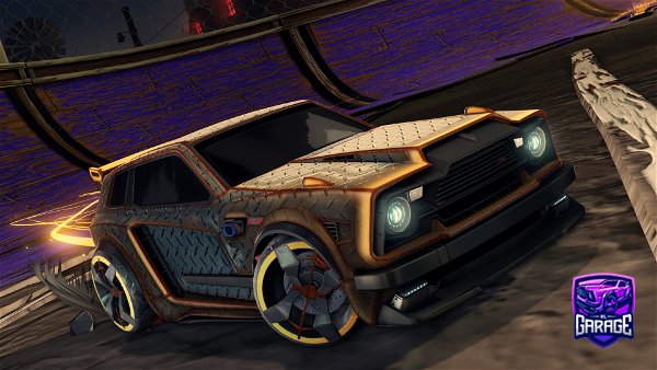 A Rocket League car design from est-oc31