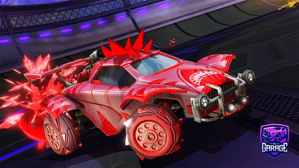 A Rocket League car design from Raiyu