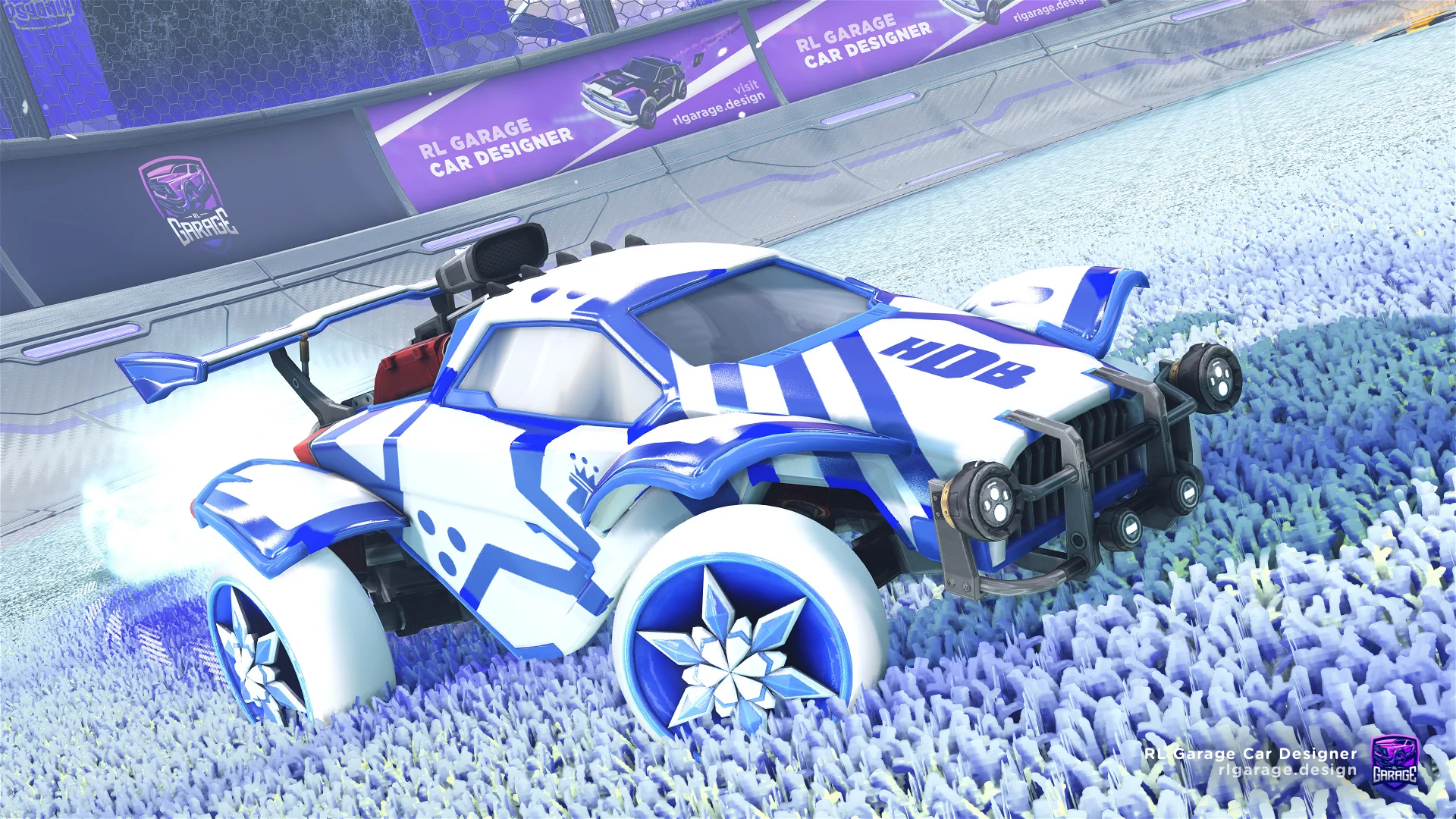 A Rocket League car design by -V3N0M-