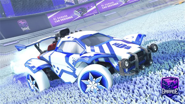 A Rocket League car design from -V3N0M-