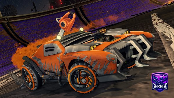 A Rocket League car design from est-oc31