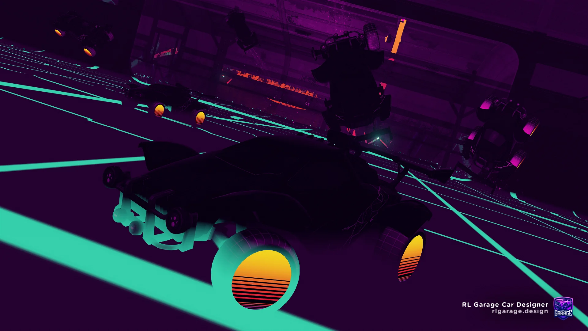 A Rocket League car design by bendyrhino