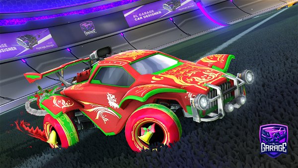 A Rocket League car design from SirDuck510