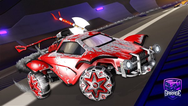 A Rocket League car design from Misha76_