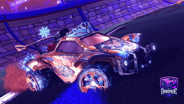 A Rocket League car design from abspielen