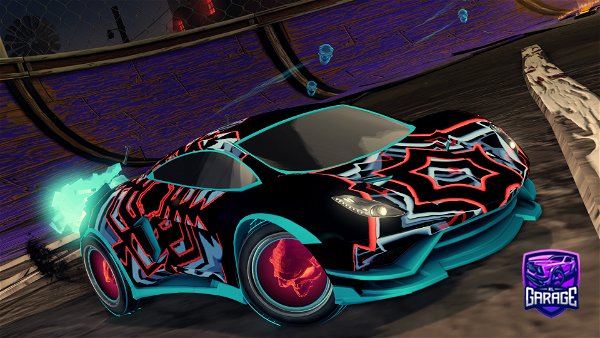 A Rocket League car design from SirDuck510