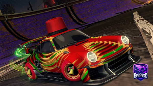 A Rocket League car design from -V3N0M-