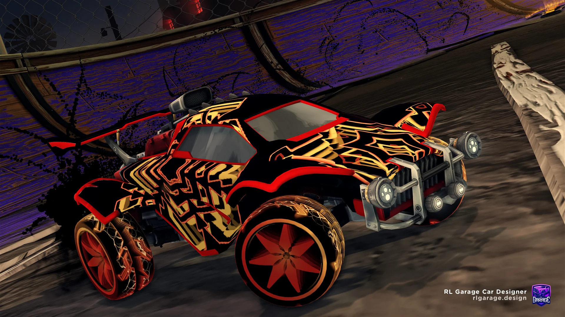 A Rocket League car design by SirDuck510