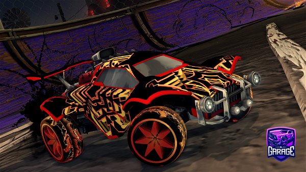 A Rocket League car design from SirDuck510