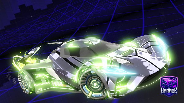 A Rocket League car design from est-oc31