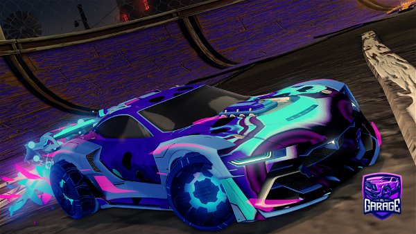 A Rocket League car design from SirDuck510