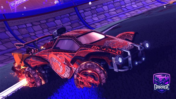 A Rocket League car design from SirDuck510