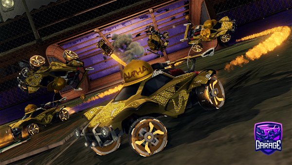 A Rocket League car design from abspielen