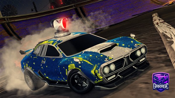 A Rocket League car design from bendyrhino