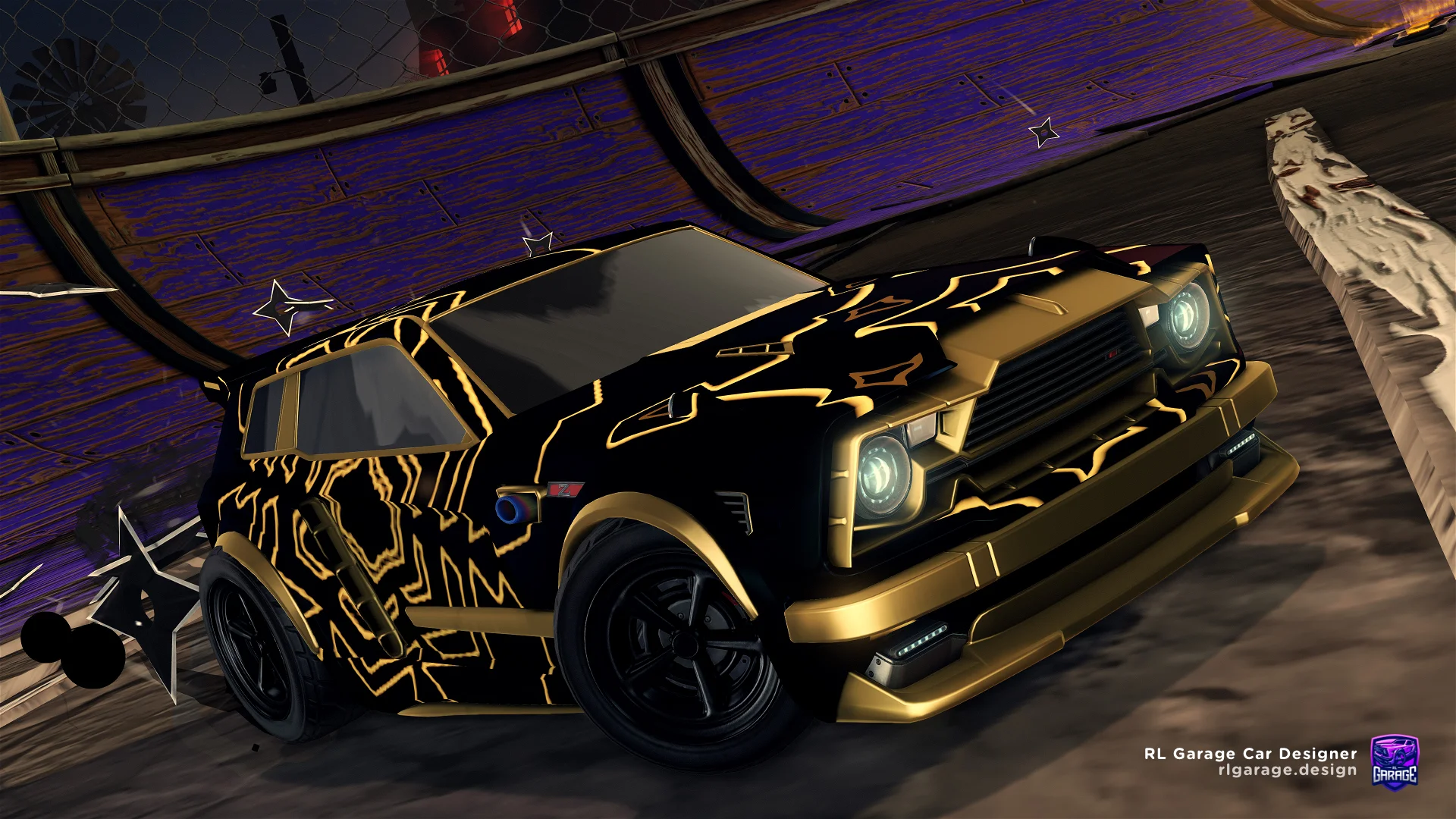 A Rocket League car design by SirDuck510