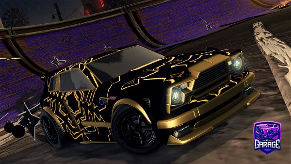 A Rocket League car design from SirDuck510