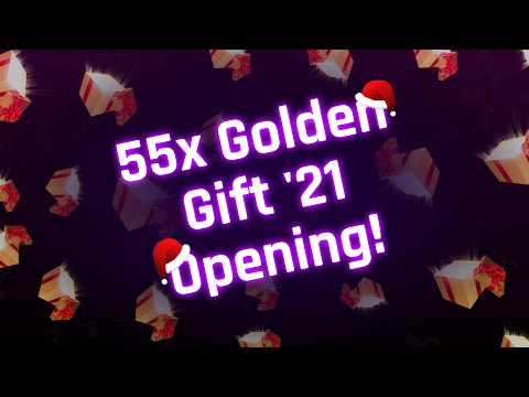 55x Golden Gift '21 Opening